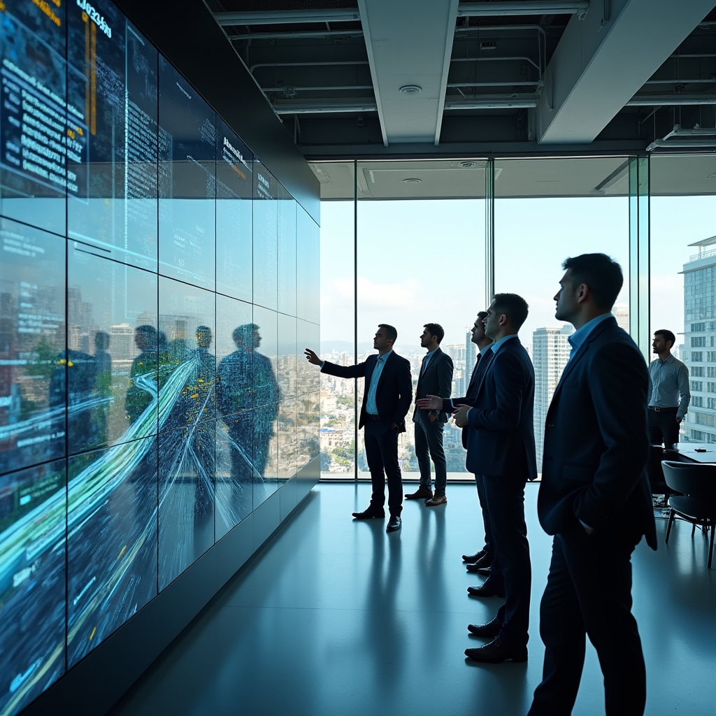 Urban systems coordination visualization