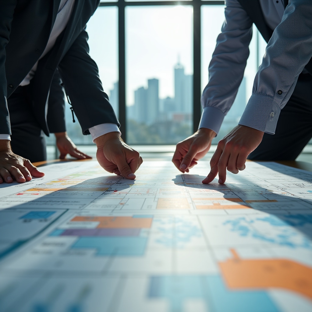 Project coordination challenges visualization